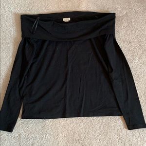 Jcrew off the shoulder top